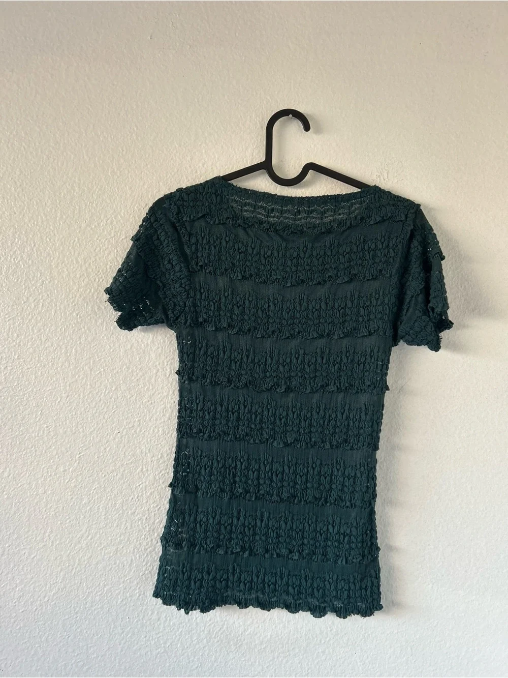 Free People One Angelina Lace Tee Size XS